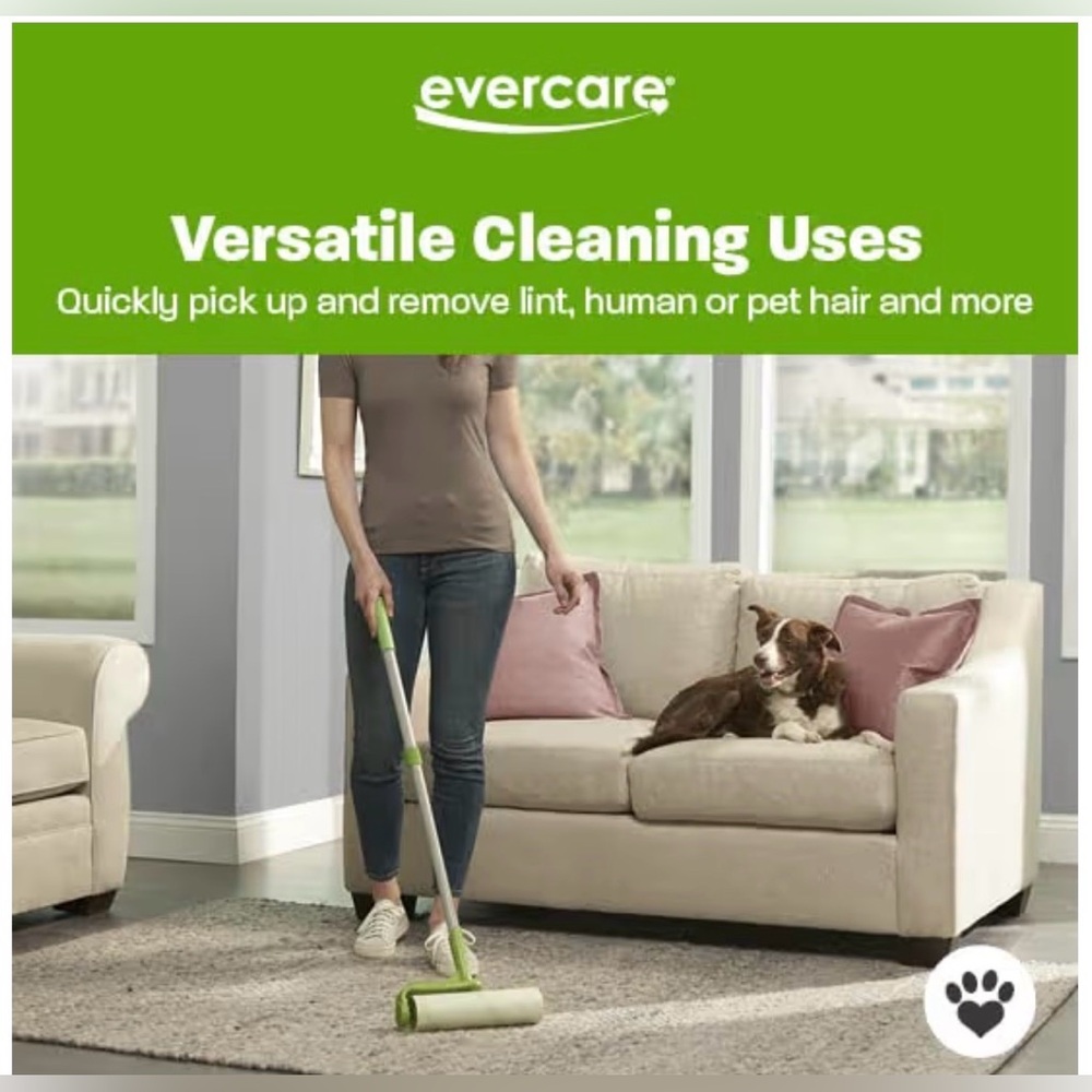 Sticky Lint Roller Brush
